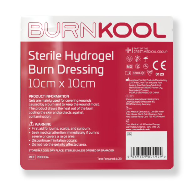 Burn Kool 10cm x 10cm Burn Dressing