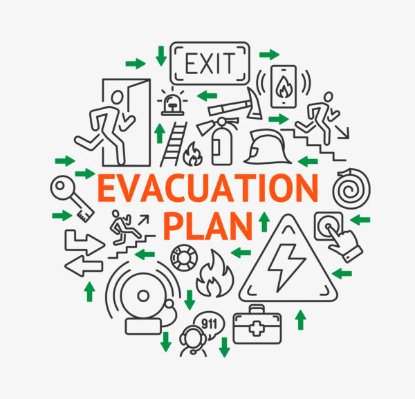 Fire Evacuation Plans - St. Bernard's Health and Safety Institute